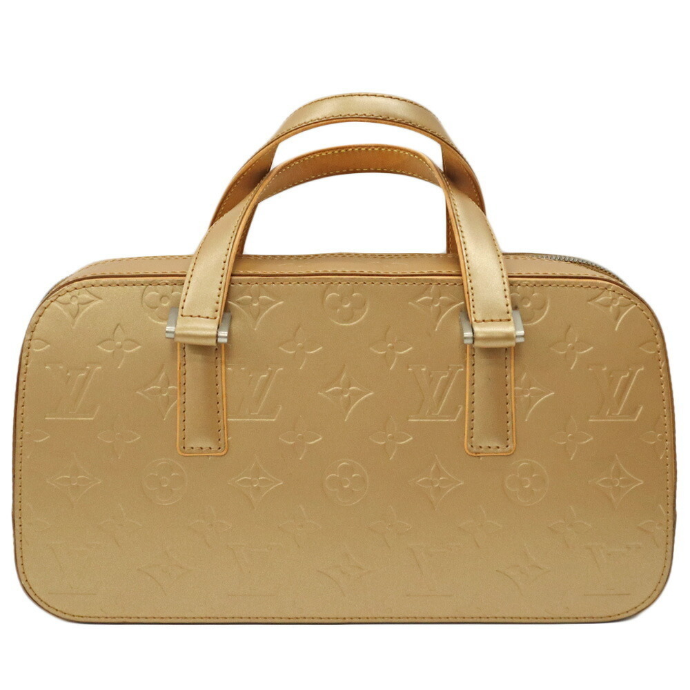 Louis Vuitton Matte Monogram Handbag Ambre Shelton